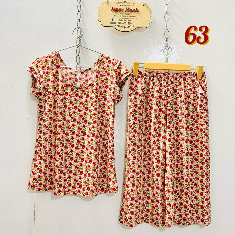 🍀🍀Đồ bộ nữ quần ống suôn, vải cát hàn cao cấp