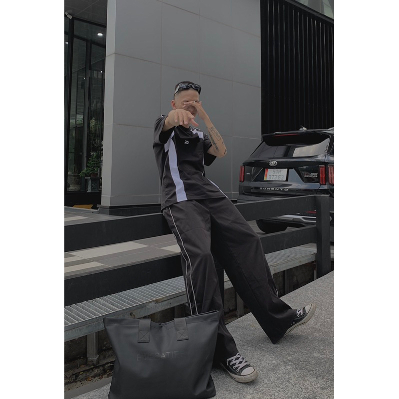 Áo thun phối Dy2k Local Brand Unisex Devotus Premium 100% Cotton form Oversize Fullbox - Thêu logo