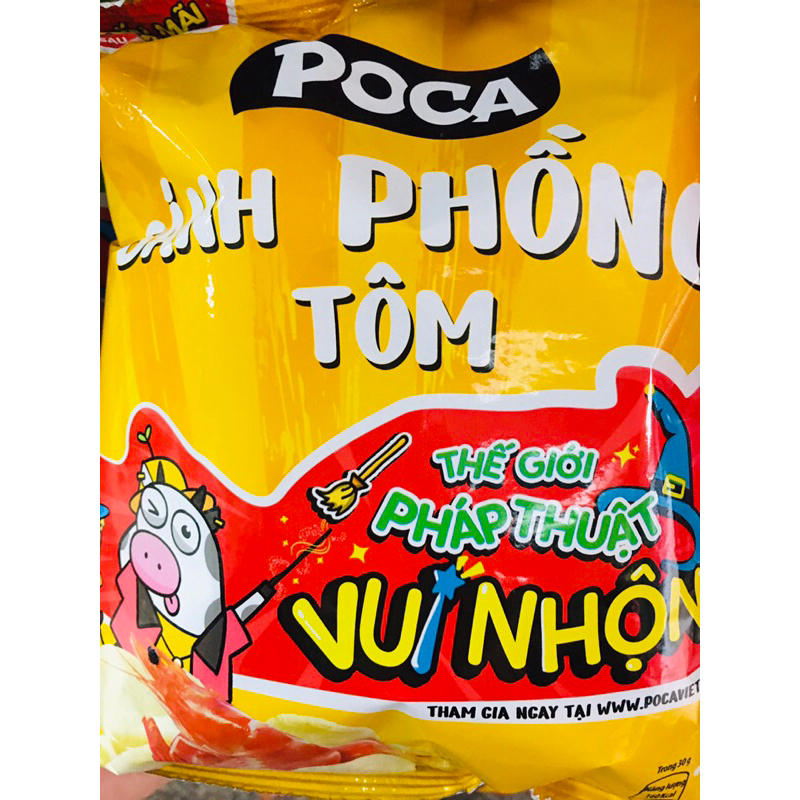 Bim Bim POCA Hãng Pepsi 30G / 9 Vị Khác nhau