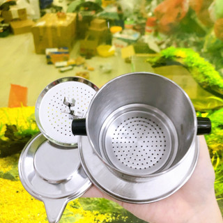 Phin cà phê INOX cao cấp Tithafac pha cà phê nhiều size lựa chọn, phin pha cà phê