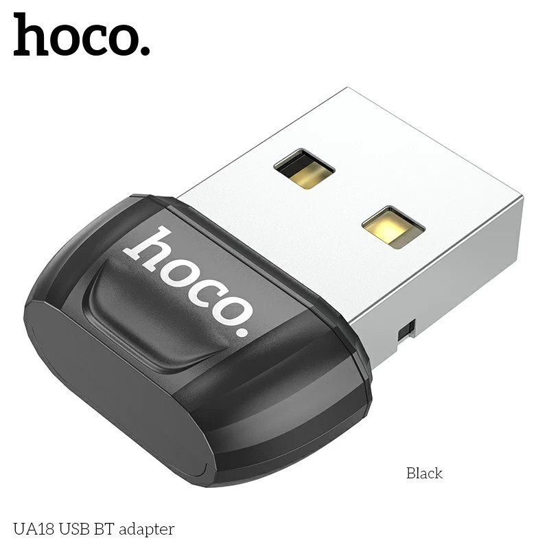USB Bluetooth Hoco UA18 5.0 Kết Nối Bluetooth Cho Laptop, PC