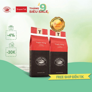 DUY NHẤT 9.9 - COMBO 2 gói Cà phê rang xay Truyền Thống Highlands Coffee 200g - đậm đà vị truyền thống