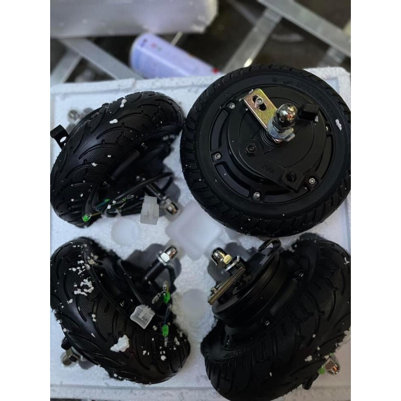 BÁNH TRƯỚC XE DRIFT 3 BÁNH TRẺ EM| ĐỘNG CƠ 36V 350W BRUSHLESS KHÔNG CHỔI THAN| BÁNH XE 8.5 INCH ĐỘ CHẾ SCOOTER