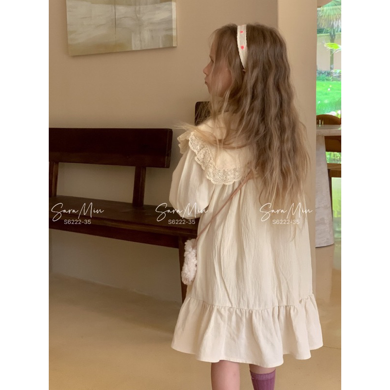 Váy thô mềm bé gái lớn VNXK