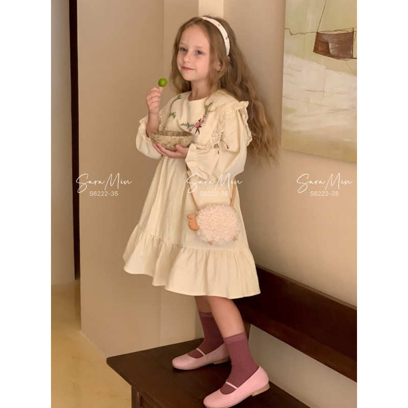 Váy thô mềm bé gái lớn VNXK