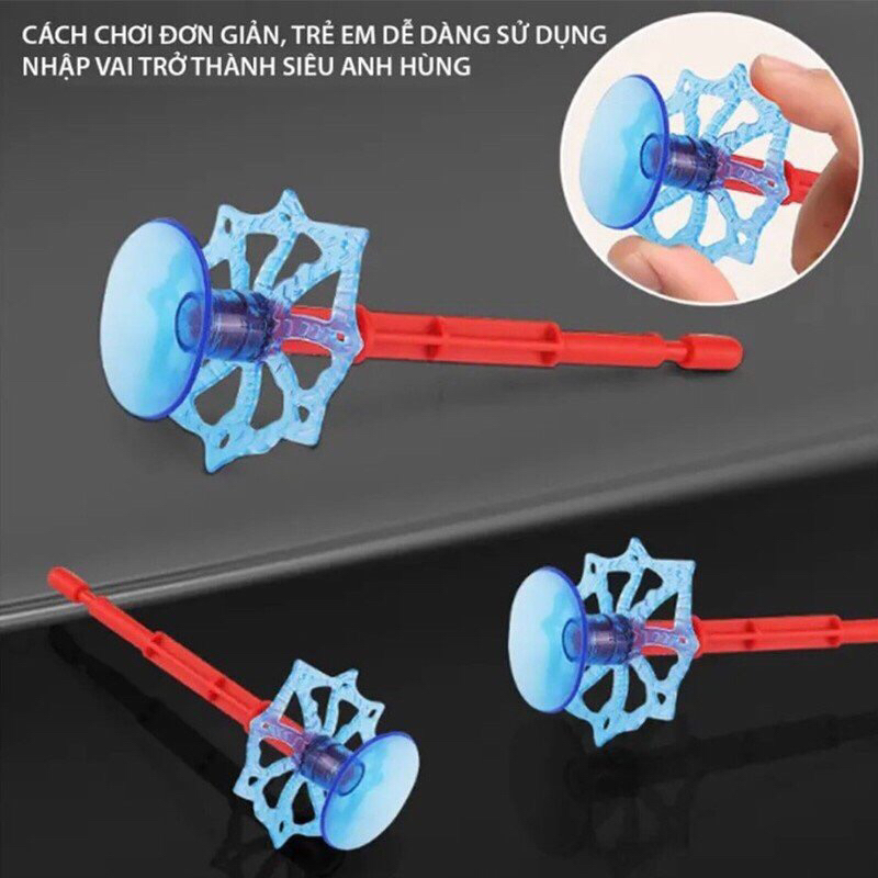 COMBO GĂNG TAY SIÊU NHÂN NGƯỜI NHỆN SPIDERMAN BẮN TÊN