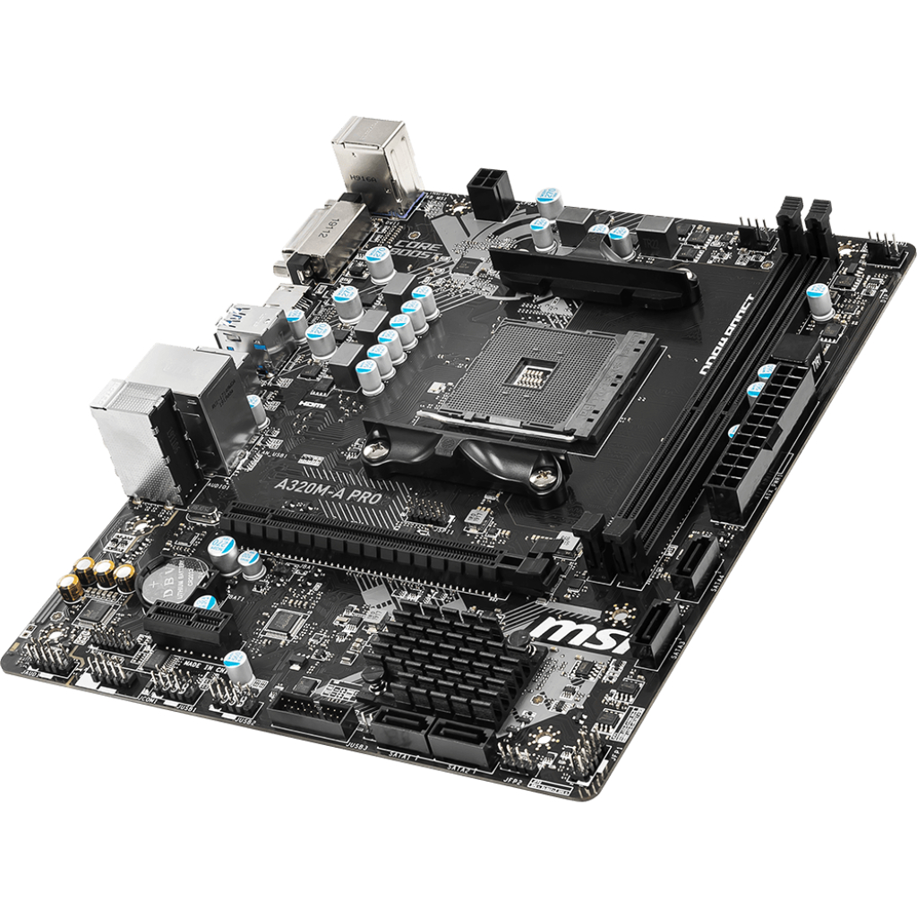 Mainboard Bo mạch chủ MSI A320M A PRO  Mới BH 36T