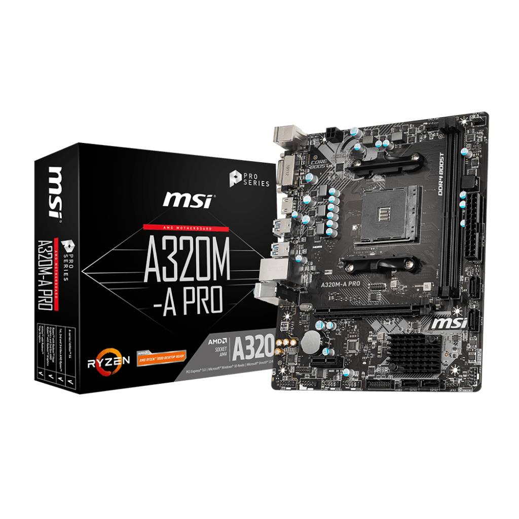 Mainboard Bo mạch chủ MSI A320M A PRO  Mới BH 36T