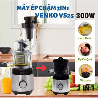 Máy ép chậm trục đứng vắt được cam venko vs25
