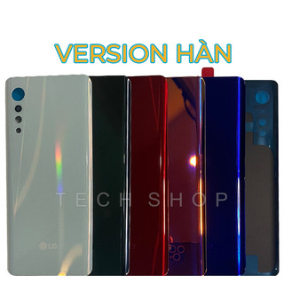 Nắp Kính lưng LG VELVET MỸ -HÀN - NHẬT có ron keo tự dán kèm kính camera chính hãng (tất cả đều kèm ron keo)