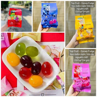 Kẹo dẻo trái cây top fruit coowy nhiều hương vị