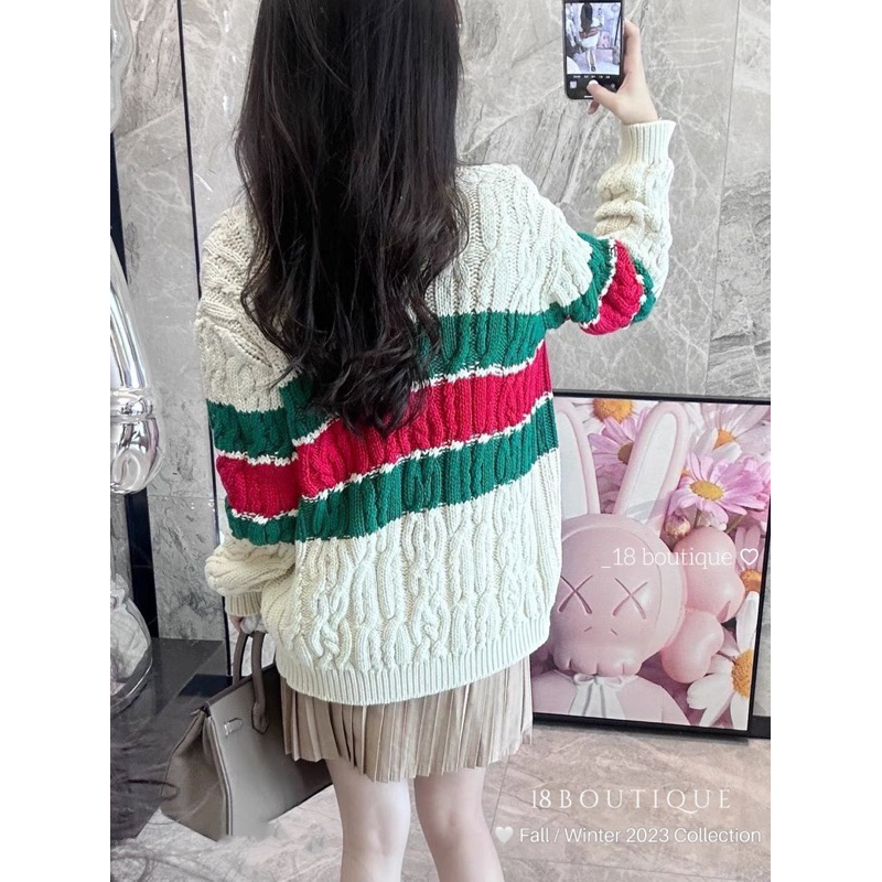 Áo cardigan len GC hàng QC