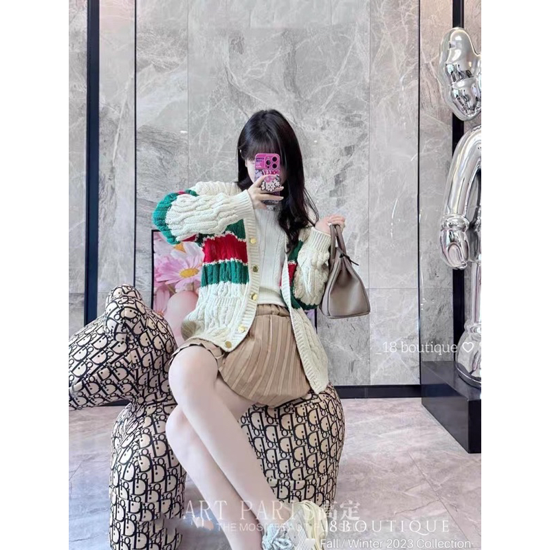 Áo cardigan len GC hàng QC