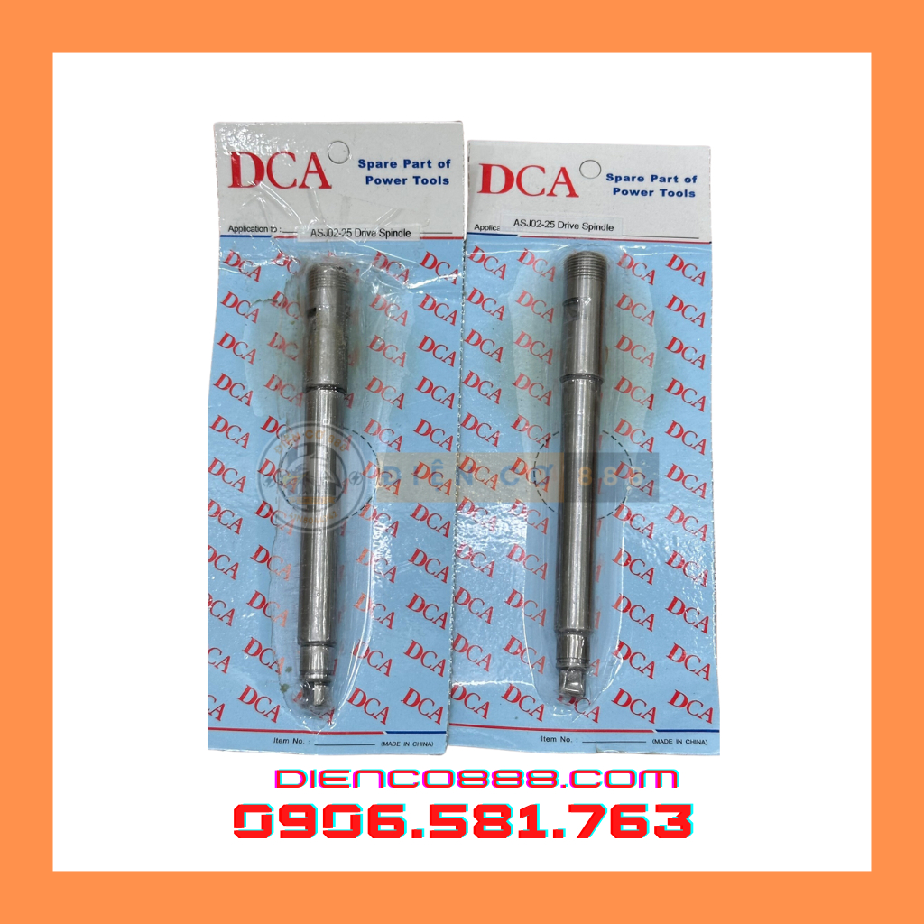 Trục - cốt máy mài khuôn DCA 02-25  dài 137mm