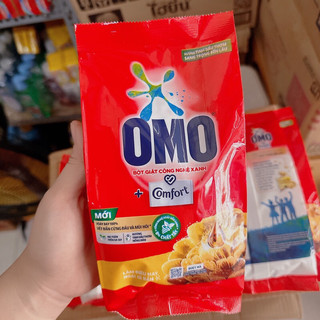 Combo 3 Bột giặt OMO Comfort tinh dầu thơm gói 350g