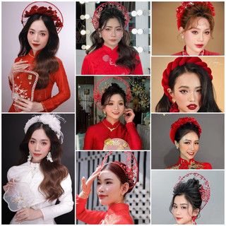 [ HOẢ TỐC ] Tổng hợp các mẫu vấn, khăn đống dành cho cô dâu - Phụ kiện cưới Bích Dung