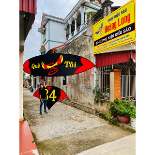 Diều lắp ghép - Khung cabon - áo may - hàng kỹ - tặng gang tay