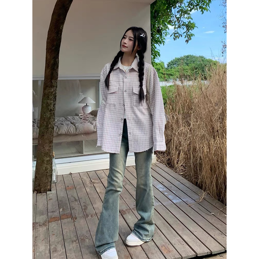 Quần Jeans Nữ Ống Suông , Quần Bò Nữ Ống Rộng Màu Xanh HOTTREND TL49 | BigBuy360 - bigbuy360.vn