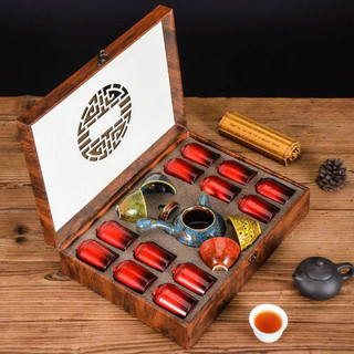 Set Trà Thiết Quan Âm Cao Cấp Lộc Phúc thích hợp dùng làm qùa tặng hoặc biếu gia đình, khách hàng thân thiết.