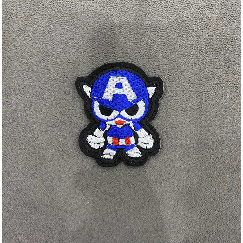Sticker thêu siêu anh hùng dễ thương ủi nhiệt . logo thêu . patch ủi