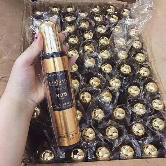 Xịt phun sương dưỡng tóc hương nước hoa No.5