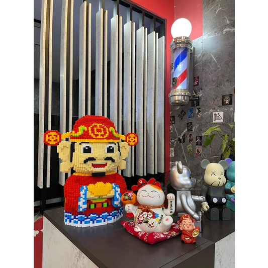 Ông thần tài 41cm, Xếp hình siêu đẹp , xếp hình Thần tài size 41cm  , sản phẩm mới, đồ chơi lắp ráp thông minh