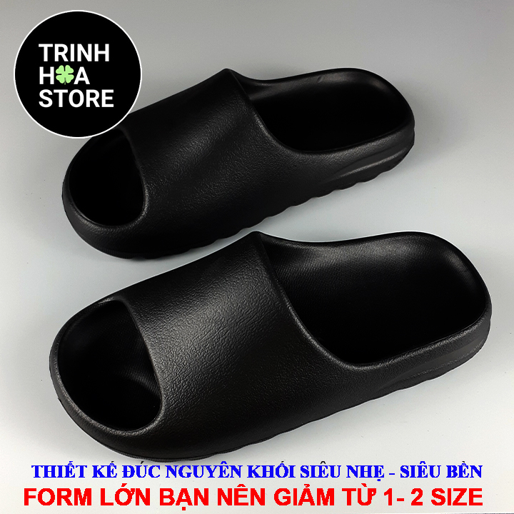 Dép bánh mì nam , nữ , trẻ em big size , đế rãnh sâu chống trơn trượt - TRINH HOA STORE - Hàng chính hãng - TH097-11