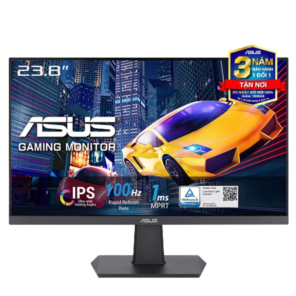 Màn hình ASUS VA24EHF 24" IPS 100Hz viền mỏng