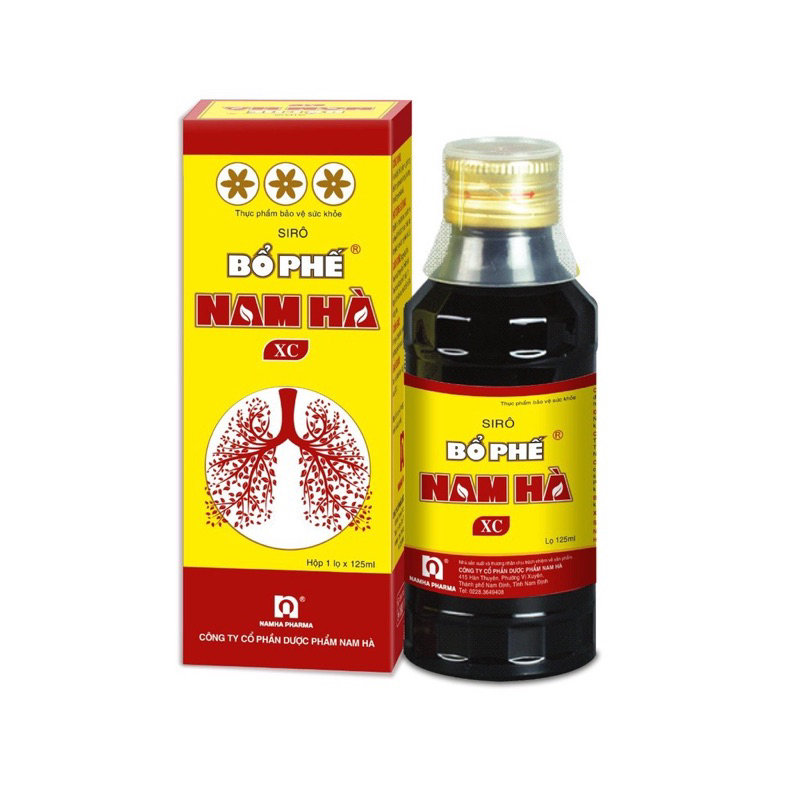 Siro Bổ Phế Nam Hà Chai 125ml