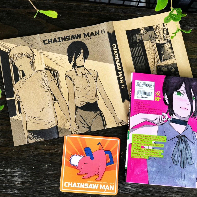 Chainsaw Man Tập 6 - Tặng Kèm Lót Ly, Giấy Kraft