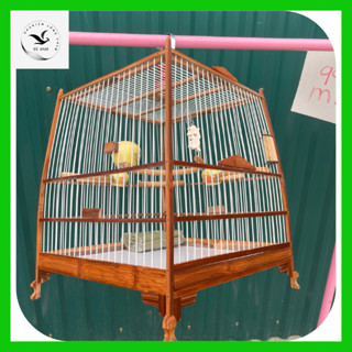  Khung lồng chim chào mào Xưởng Lồng Chim Bảo Anh Lồng tre già nan cáp quang cửa lá đề bền đẹp KL17 