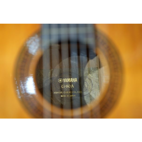 GUITAR CLASSIC Nhật cũ Yamaha G80 A  - Tặng kèm bao 3 lớp