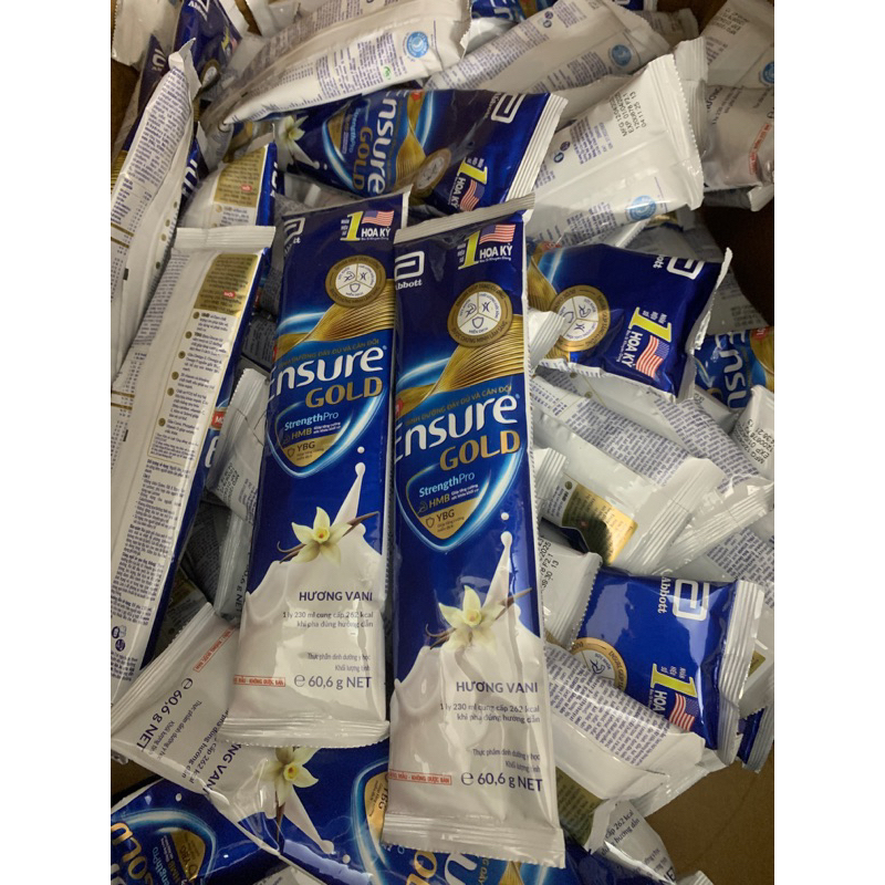 Combo 10 gói Ensure gold 60,6g