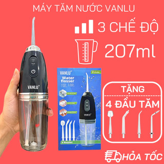 Máy tăm nước cầm tay Vanlu Giá Rẻ - Tăm Nước Vệ Sinh Răng Miệng Tiện Lợi