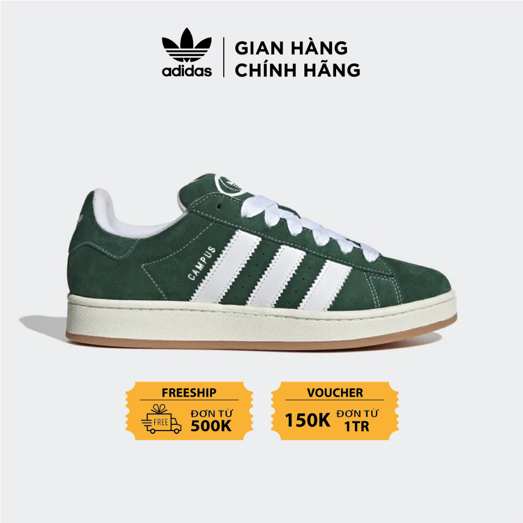 Giày  𝘼𝘿𝙄𝘿𝘼𝙎 campus 00s green D7H78