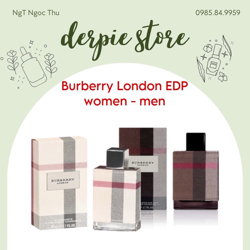 Nước hoa Burberry London nam/nữ