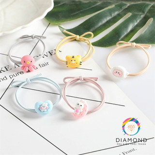 Dây cột tóc hoạt hình siêu kute diamond ct11