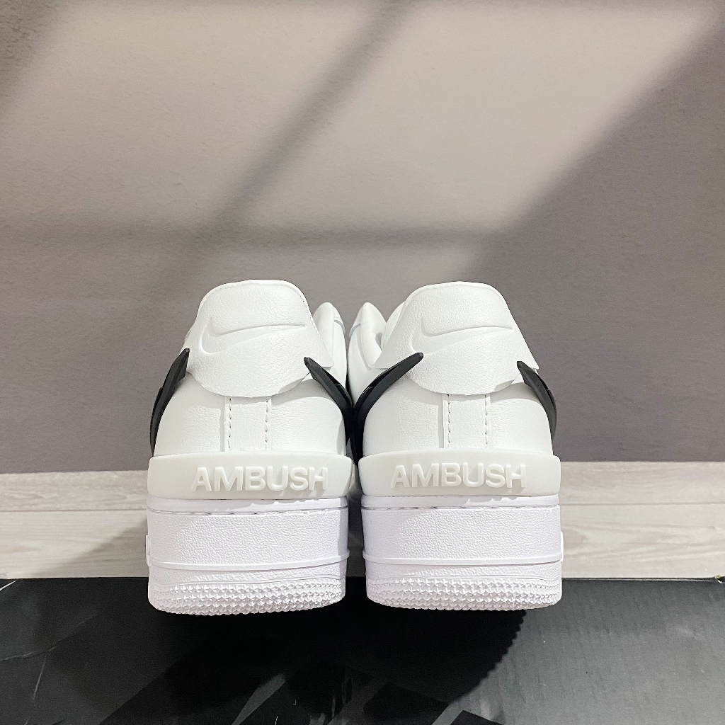Giày Thể Thao Nikee AMBUSH x Air Force 1 Low Phantom Af1 Trắng Sữa Cao Cấp
