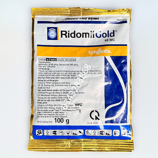 [Ridomil gold 68wg] trừ bệnh thối rễ thán thư chết nhanh đốm lá