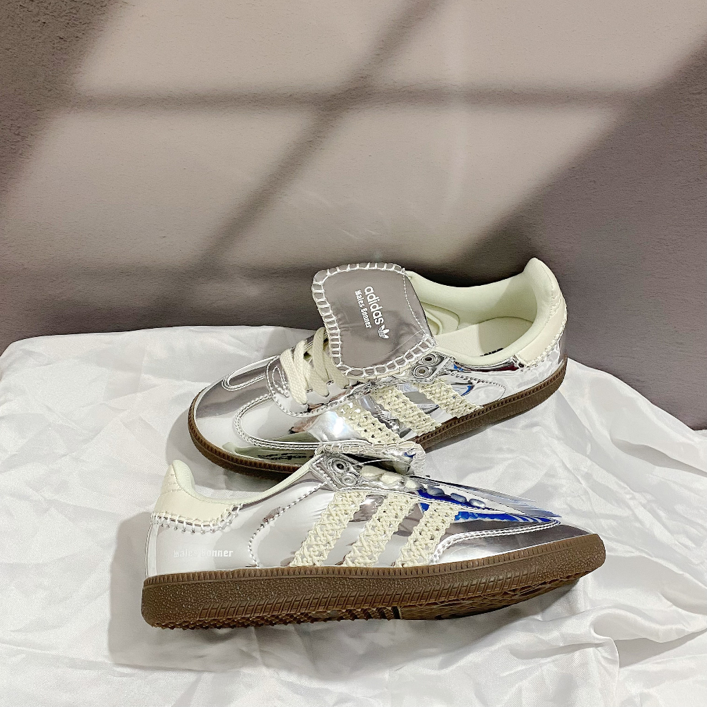 Giày thể thao Adidas Samba 'Wales Bonner Silver' IG8181 hottrend 2023