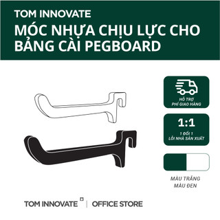 Set 2 Móc treo chịu lực cho bảng cài treo tường Pegboard - Tom Innovate