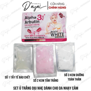 Ủ Trắng Body Alpha Arbutin Cream 3Plus+