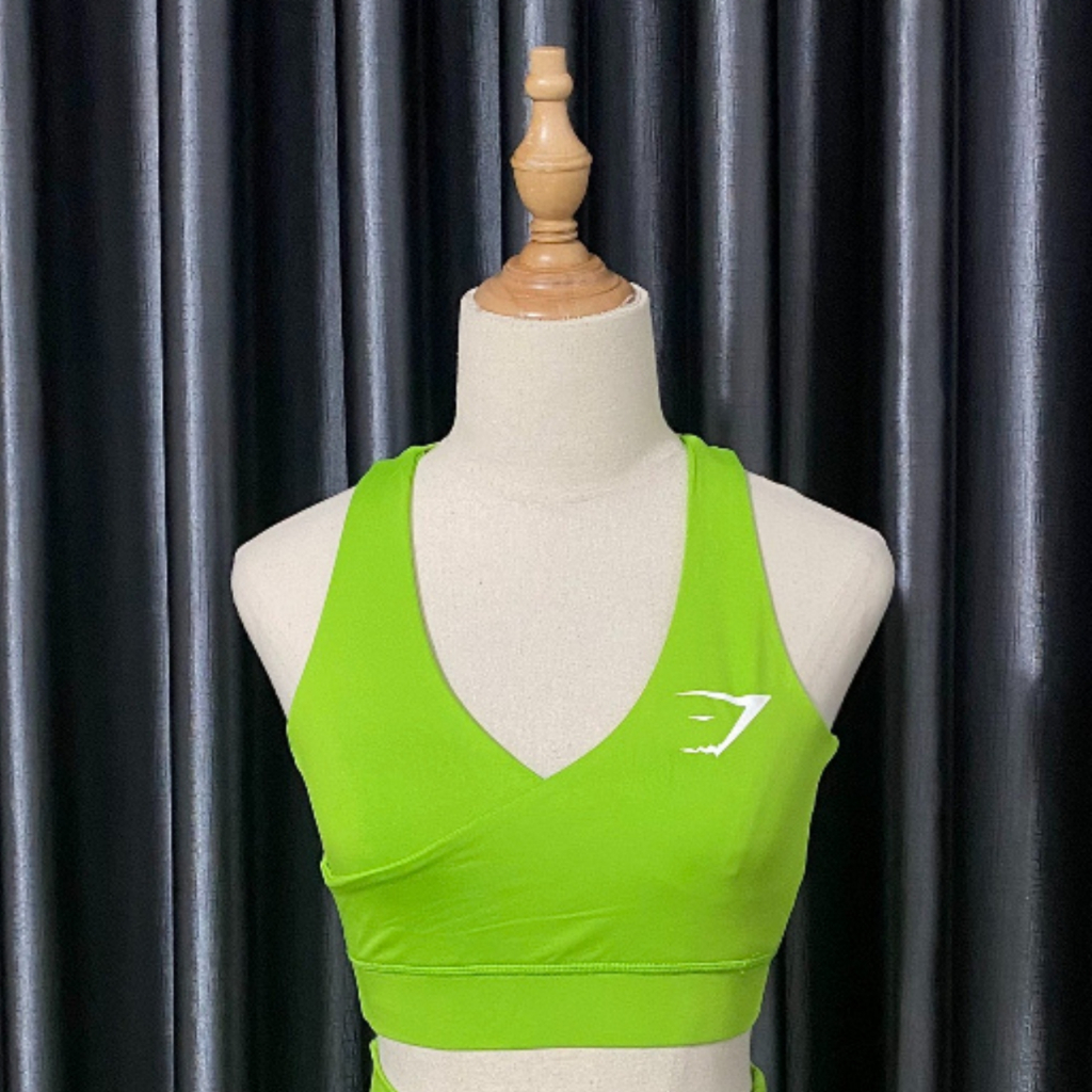 Áo bra nữ tập gym yoga erobic 2 lớp đan chéo khoét lưng sexsy thoải mái vận động có đệm ngực easy.store8595