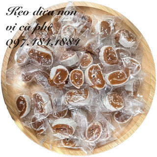 Kẹo dừa non cà phê siêu thơm ngon 100g/ 250g/ 1kg