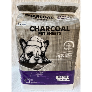[ 1 miếng ] Lót vệ sinh than hoạt tính Petland CHARCOAL mùi Nho