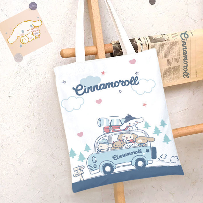 Túi Vải Canvas Cinnamoroll Cute MEILI STORE
