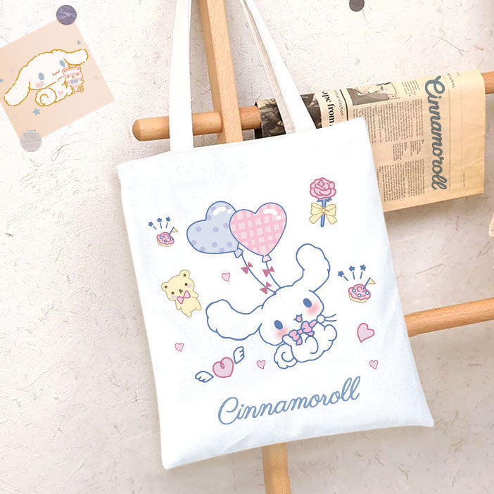 Túi Vải Canvas Cinnamoroll Cute MEILI STORE