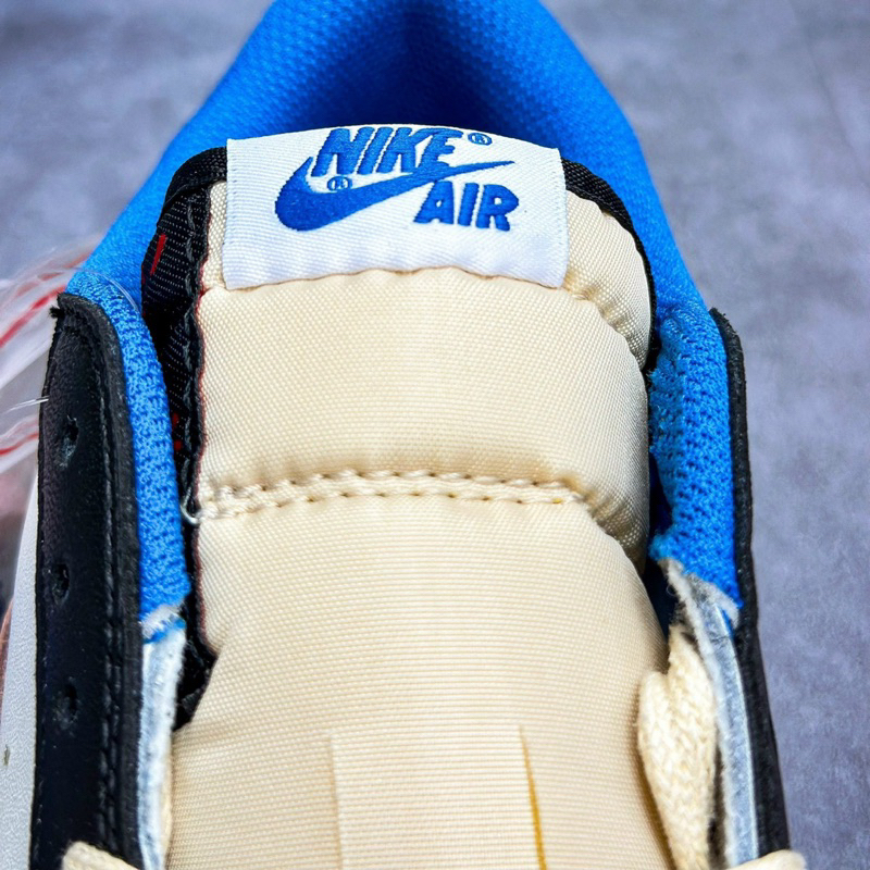 Giày thể thao sneakers Travis Scott jd 1 Low Reverse màu xanh trắng cổ thấp, giày thời trang big size nam tich chu shop