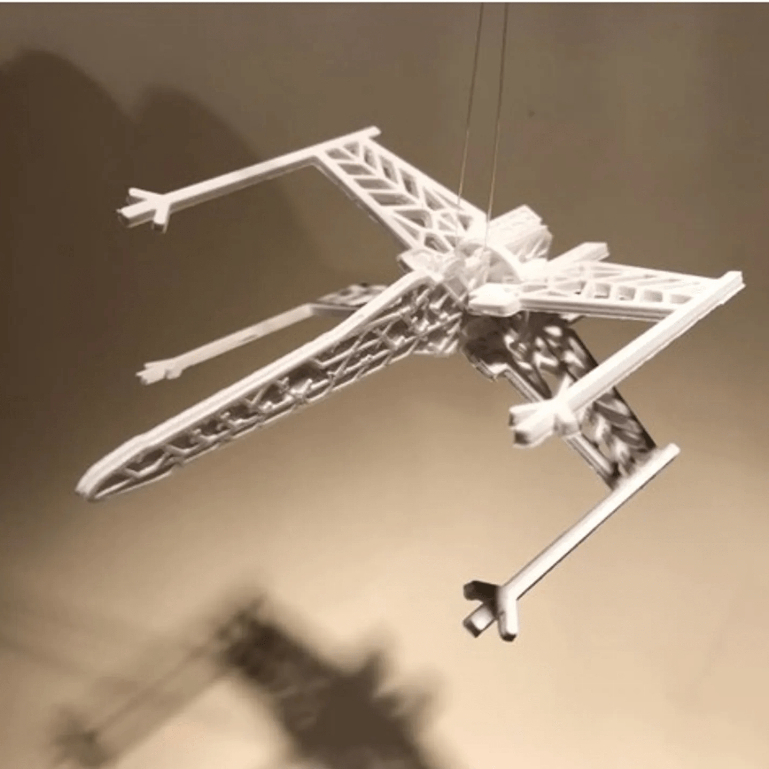 Bộ Kit Tàu Bay Star Wars Trang Trí Cây Thông Noel