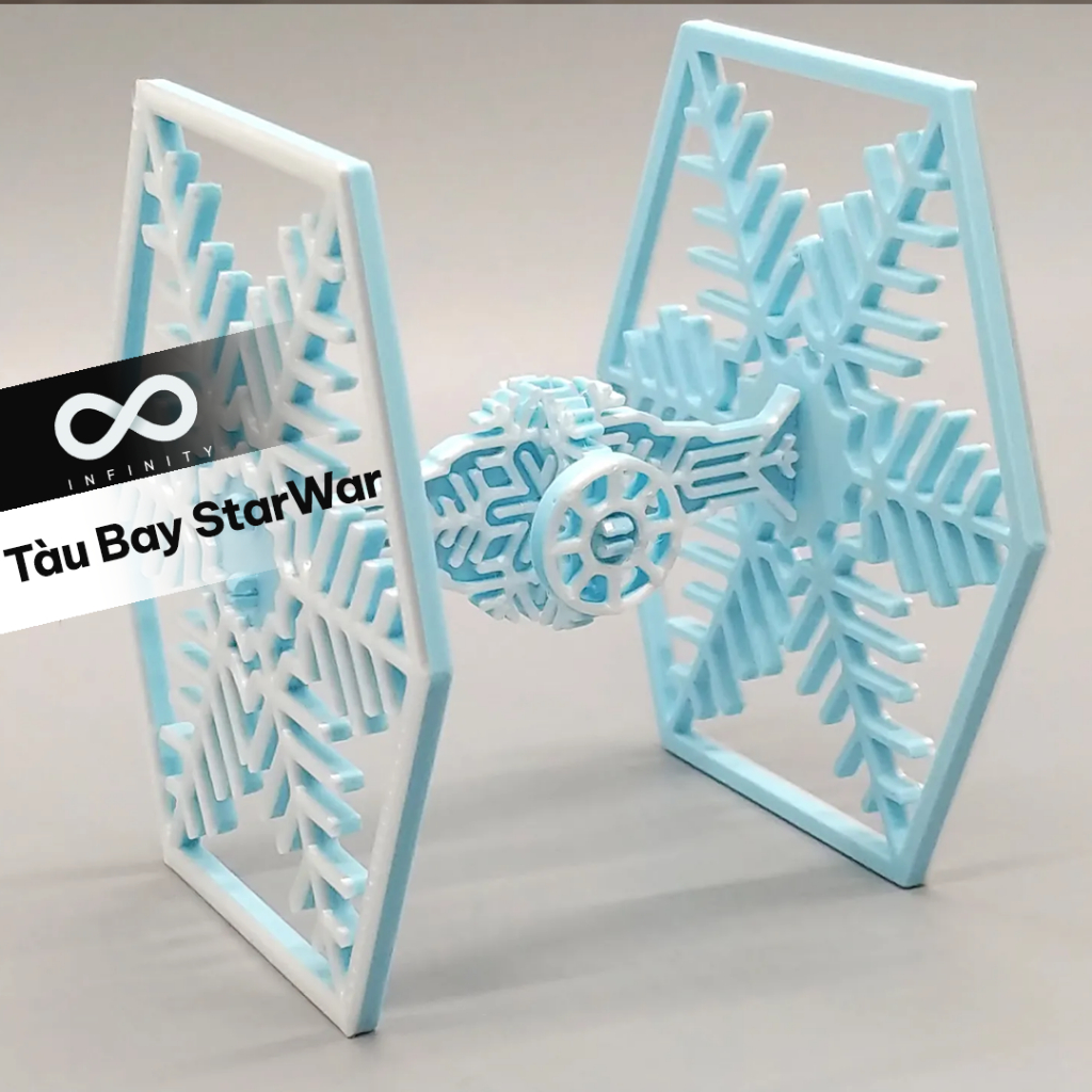 Bộ Kit Tàu Bay Star Wars Trang Trí Cây Thông Noel